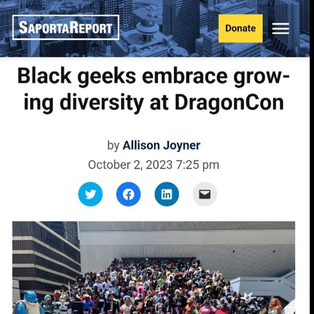 Black geeks embrace growing diversity at DragonCon