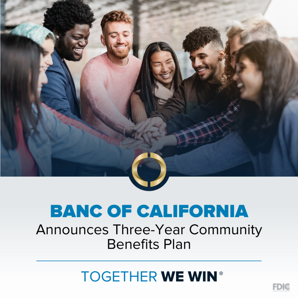 Banc of California Announces Community Benefits Plan