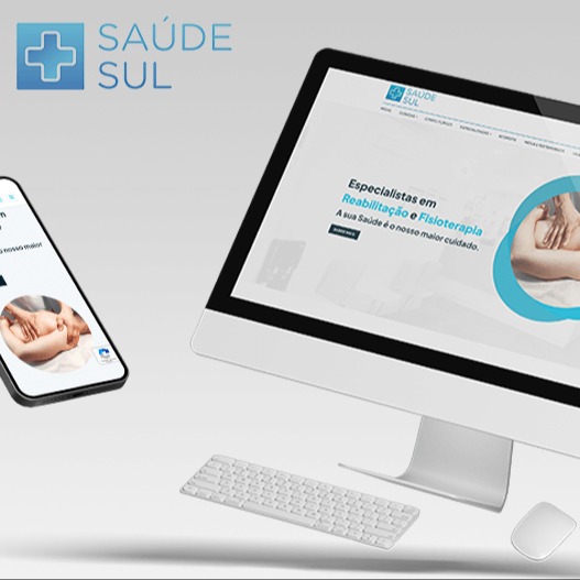 Novo website e loja online do Grupo Sa&uacute;de Sul - Spot Digital