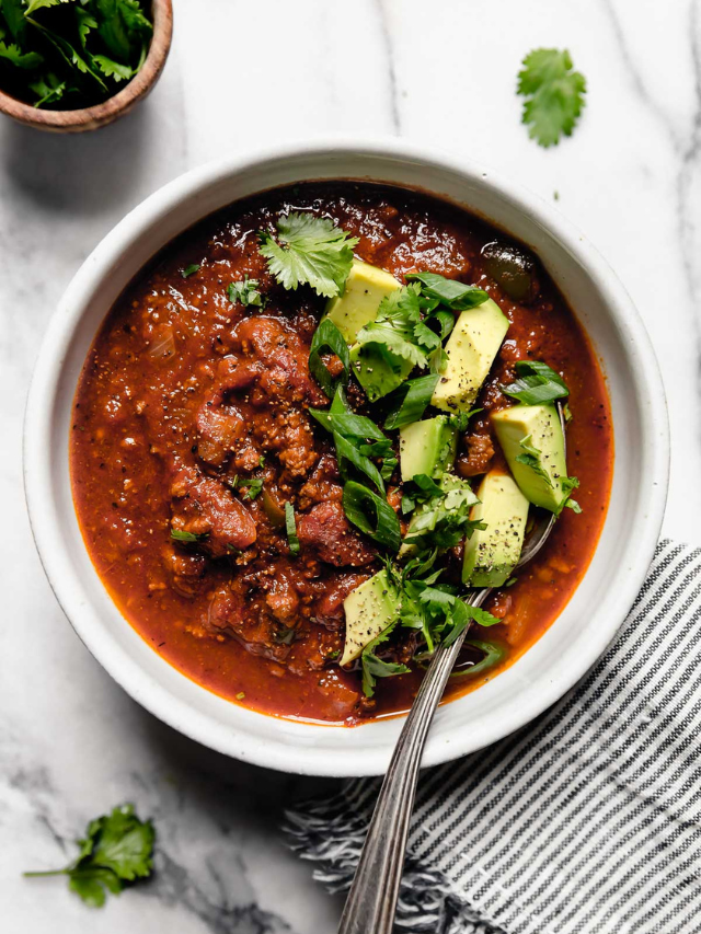 Pumpkin Chili (Thursday Souptober Series)