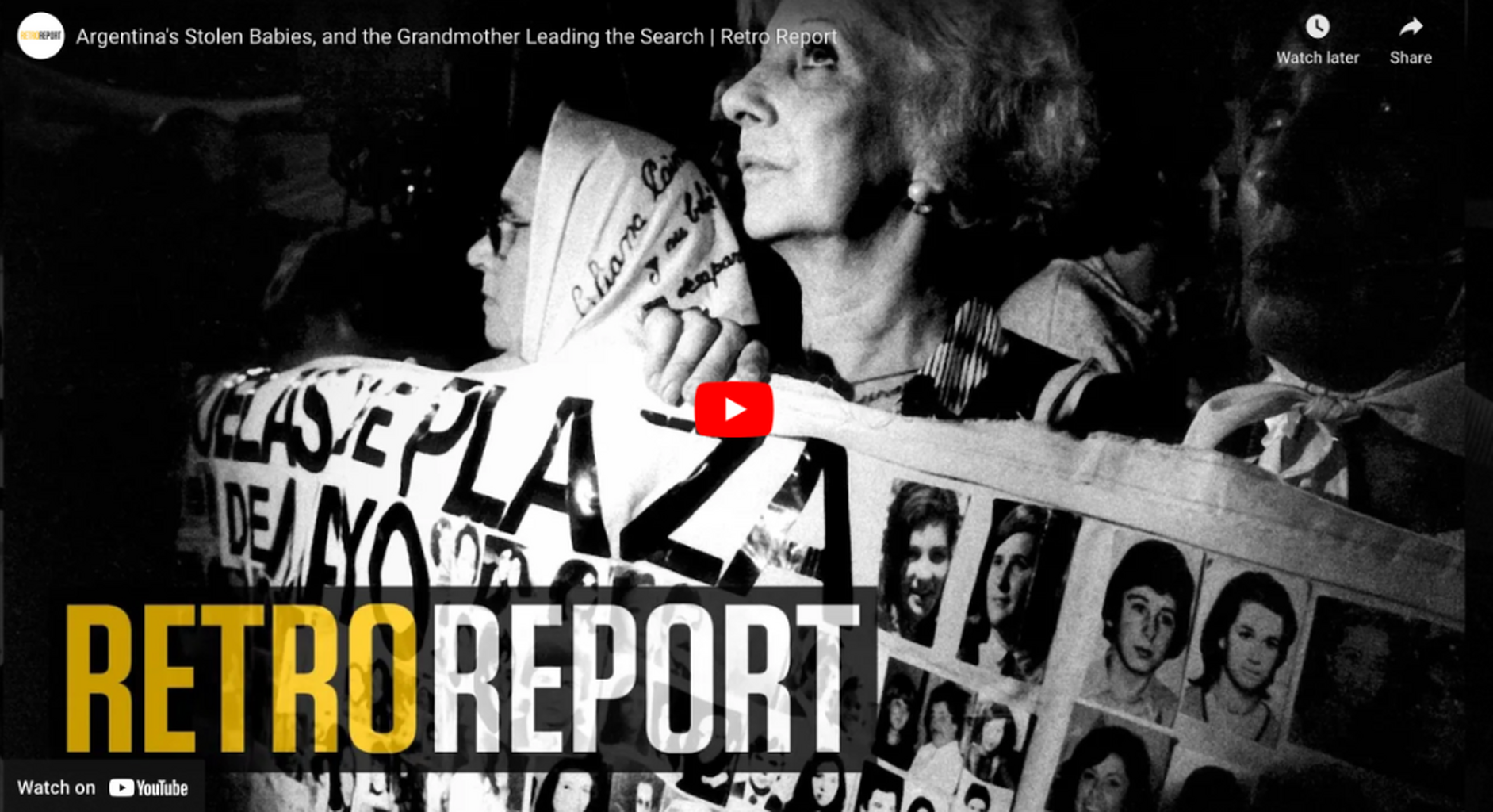 Argentina's Stolen Babies, and the Grandmothers Leading the Search