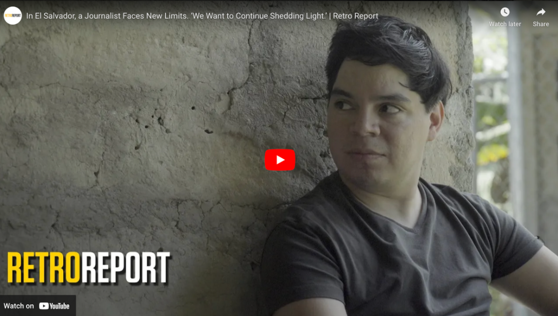 In El Salvador, a Journalist Faces New Limits. &lsquo;We Want to Continue Shedding Light.&rsquo;