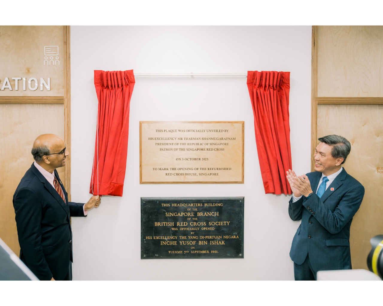 📖 Opening of the Refurbished Red Cross House: Highlights