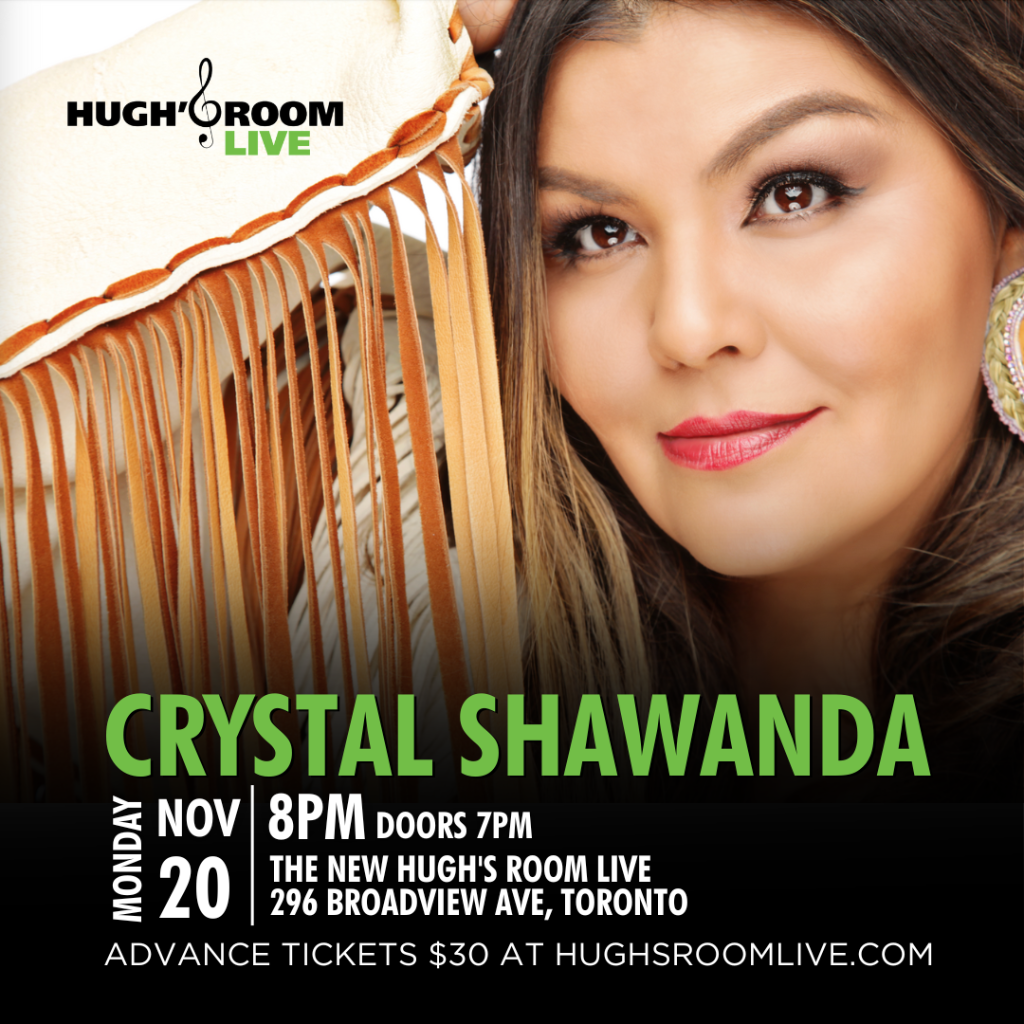 Crystal Shawanda live at Hugh's Room (Nov 20)