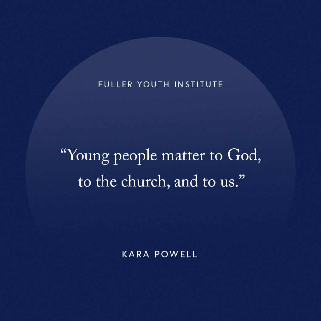 Young people matter to God...