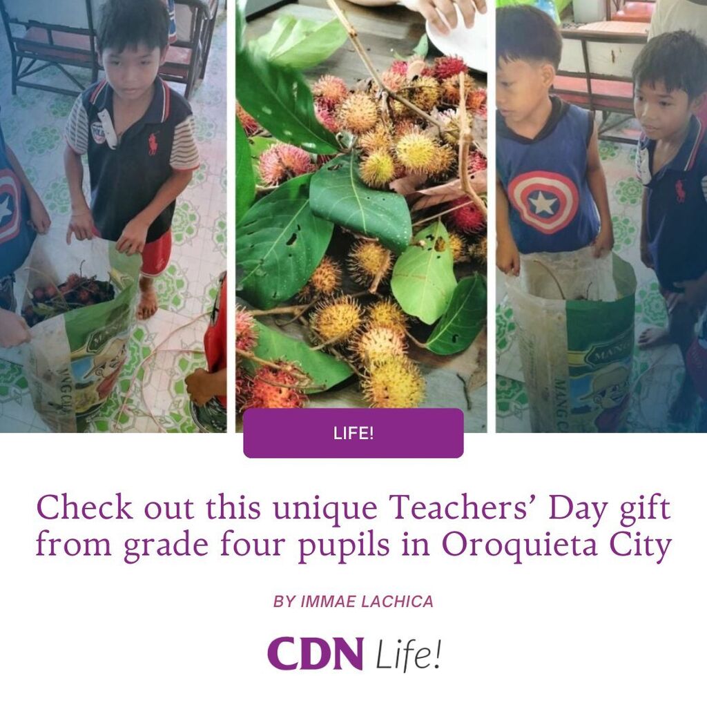 Check out this unique Teachers&rsquo; Day gift from grade four pupils in Oroquieta City