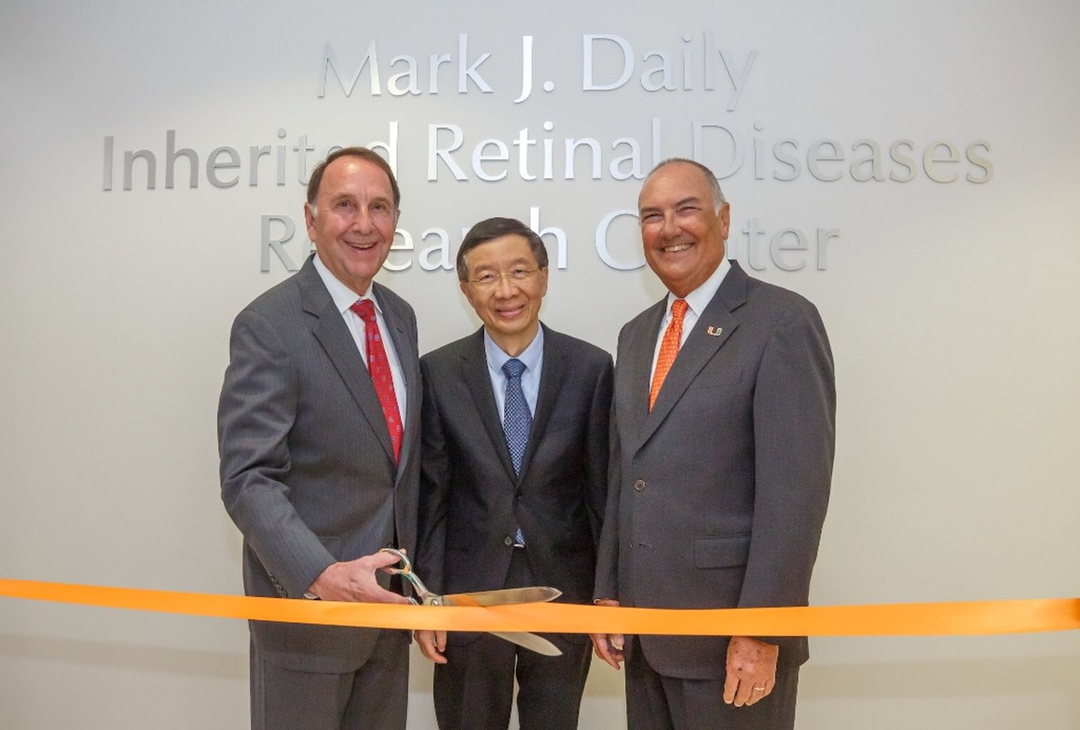 The Mark J. Daily Inherited Retinal Diseases Research Center Celebrated with Ribbon Cutting
