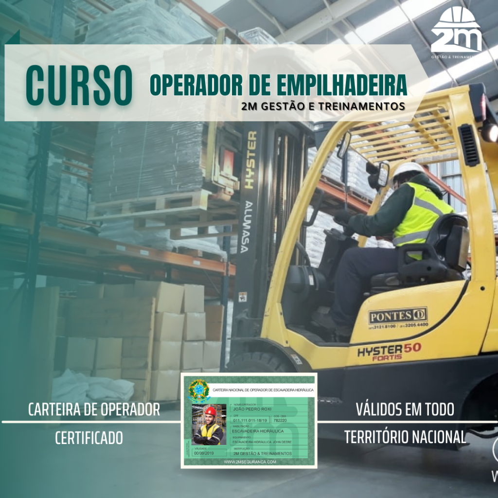 Curso Operador de Empilhadeira