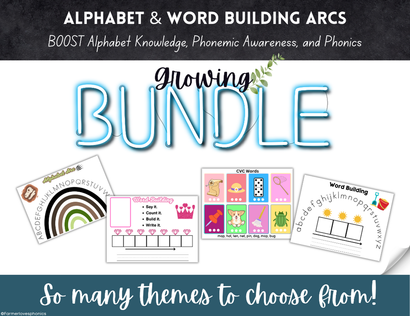 ⭐ Word Building Bundle on TPT 