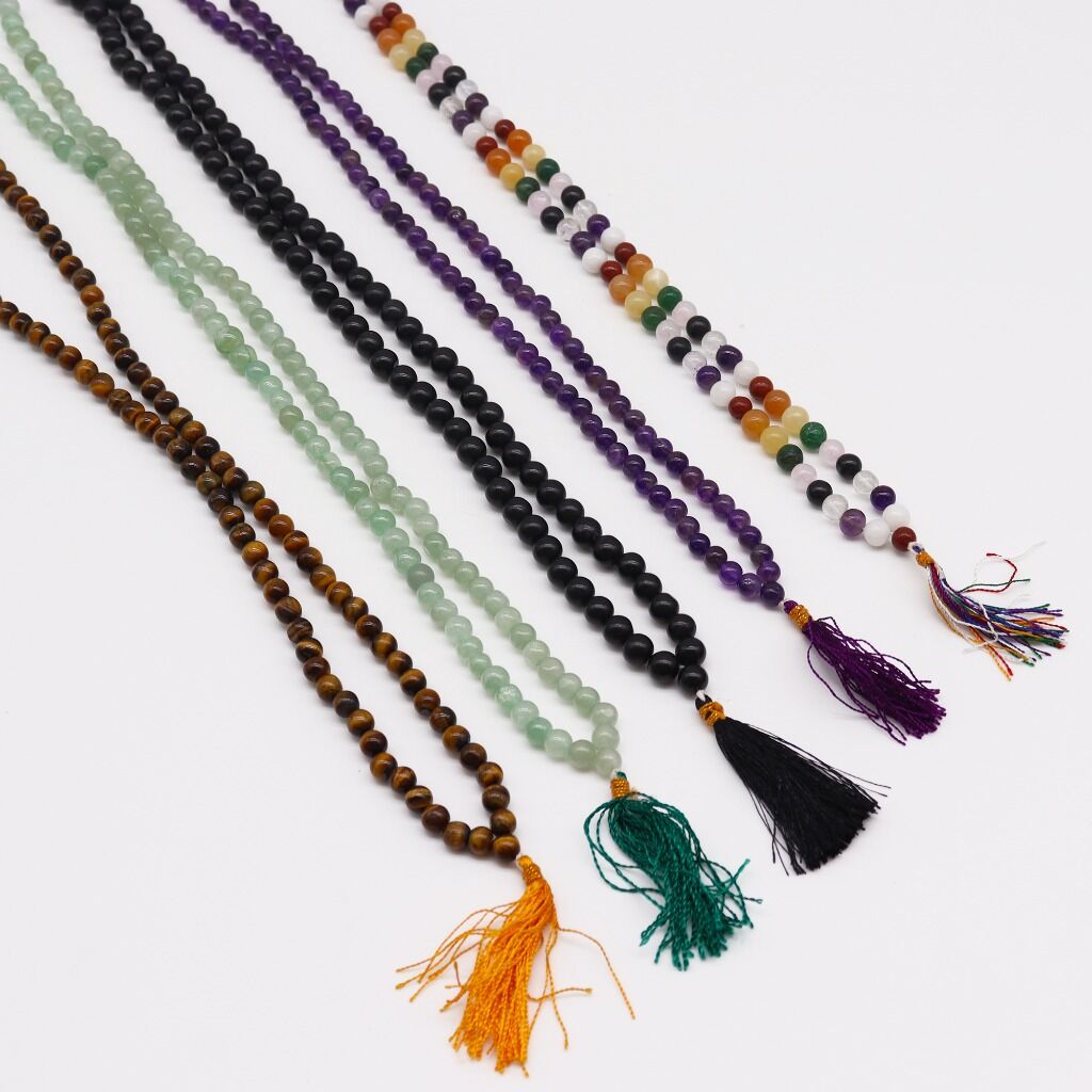 Gemstone Mala Beads