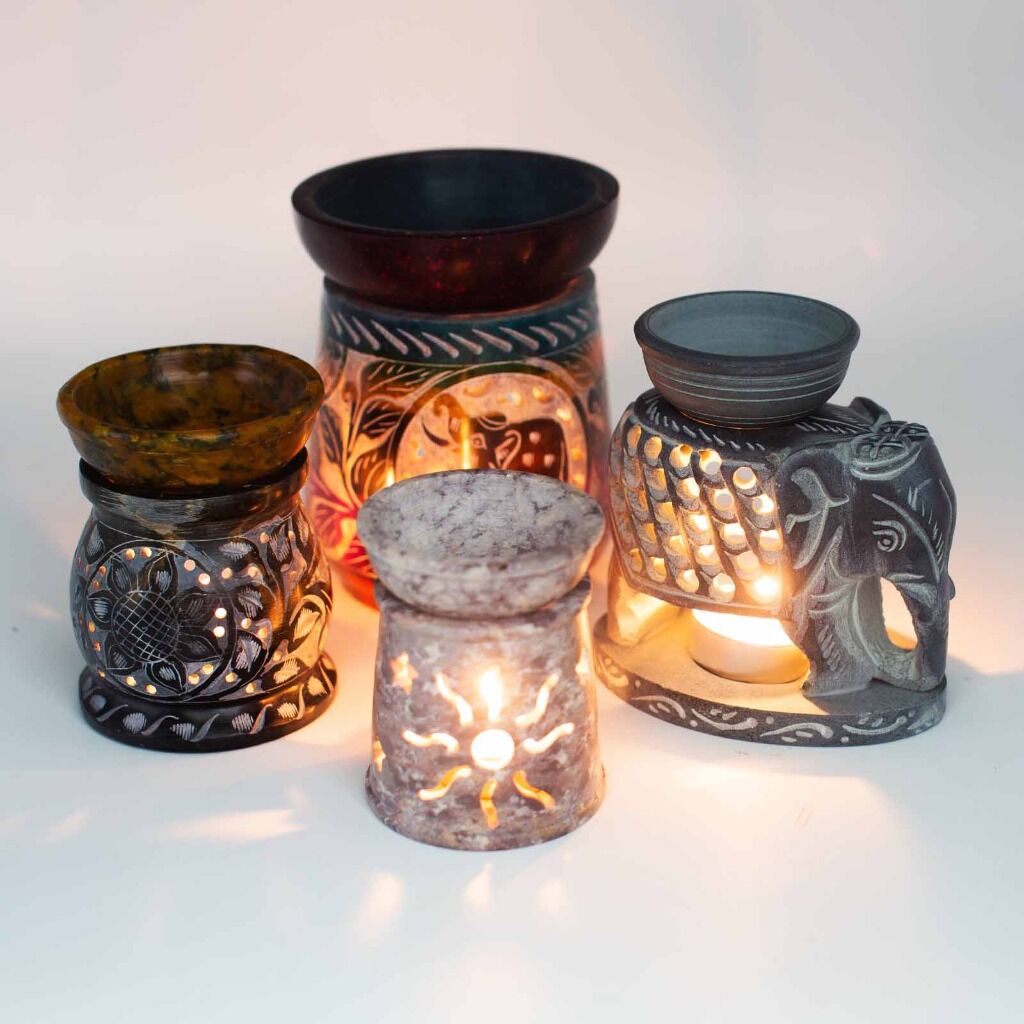Soapstone Incense Burners
