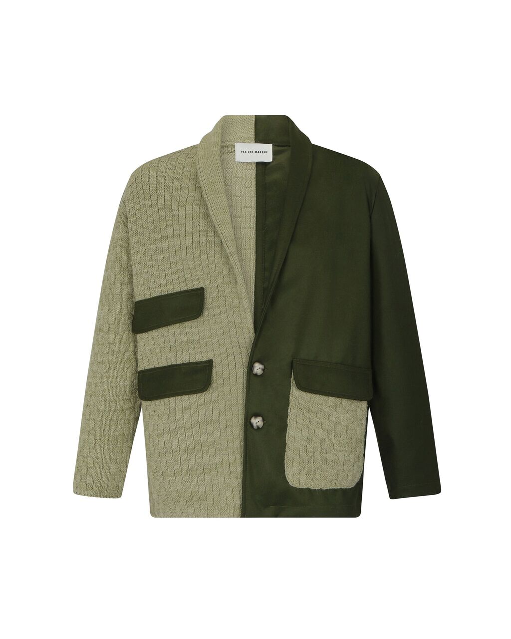 Knitted 50/50 Blazer