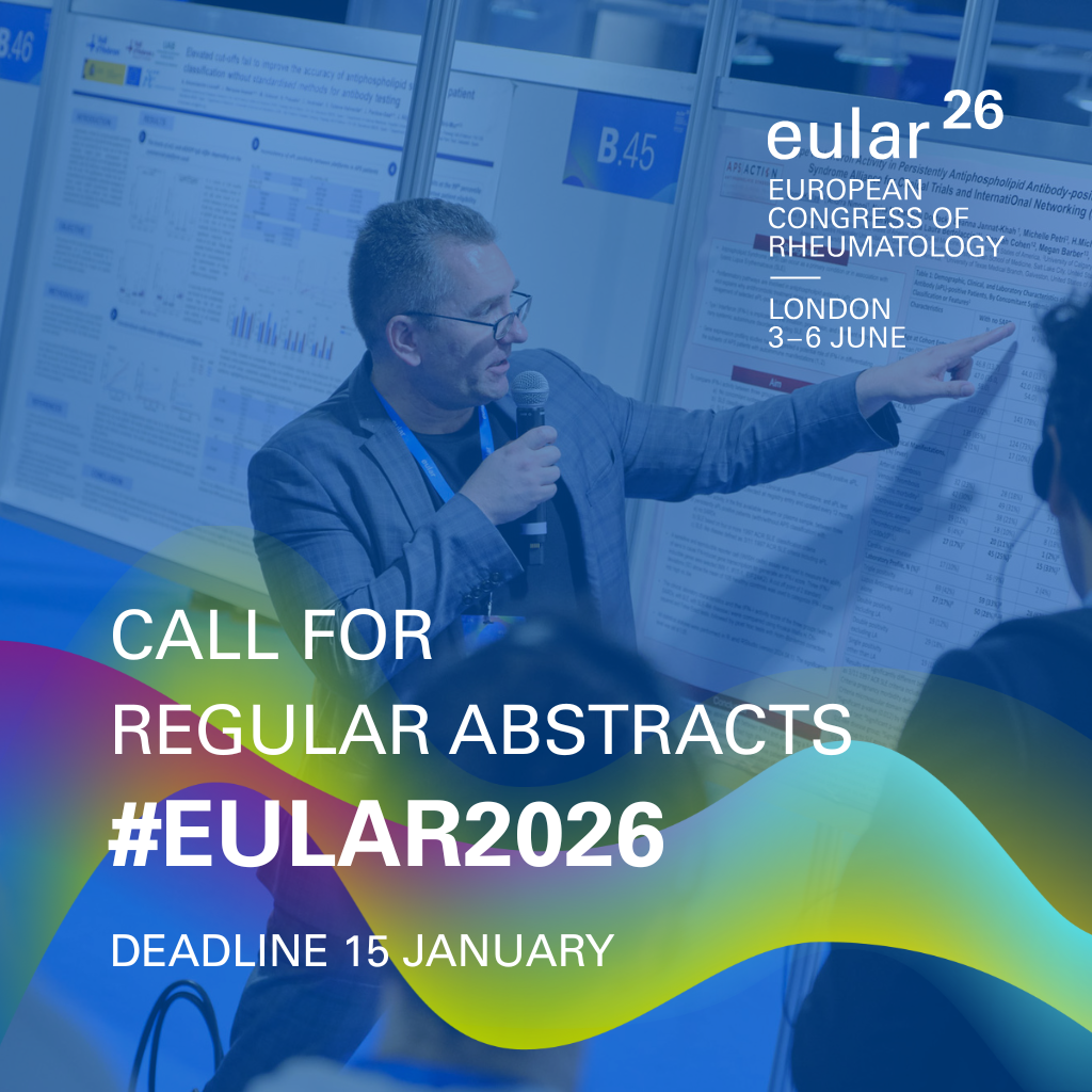 EULAR 2026 Call for Regular Abstracts