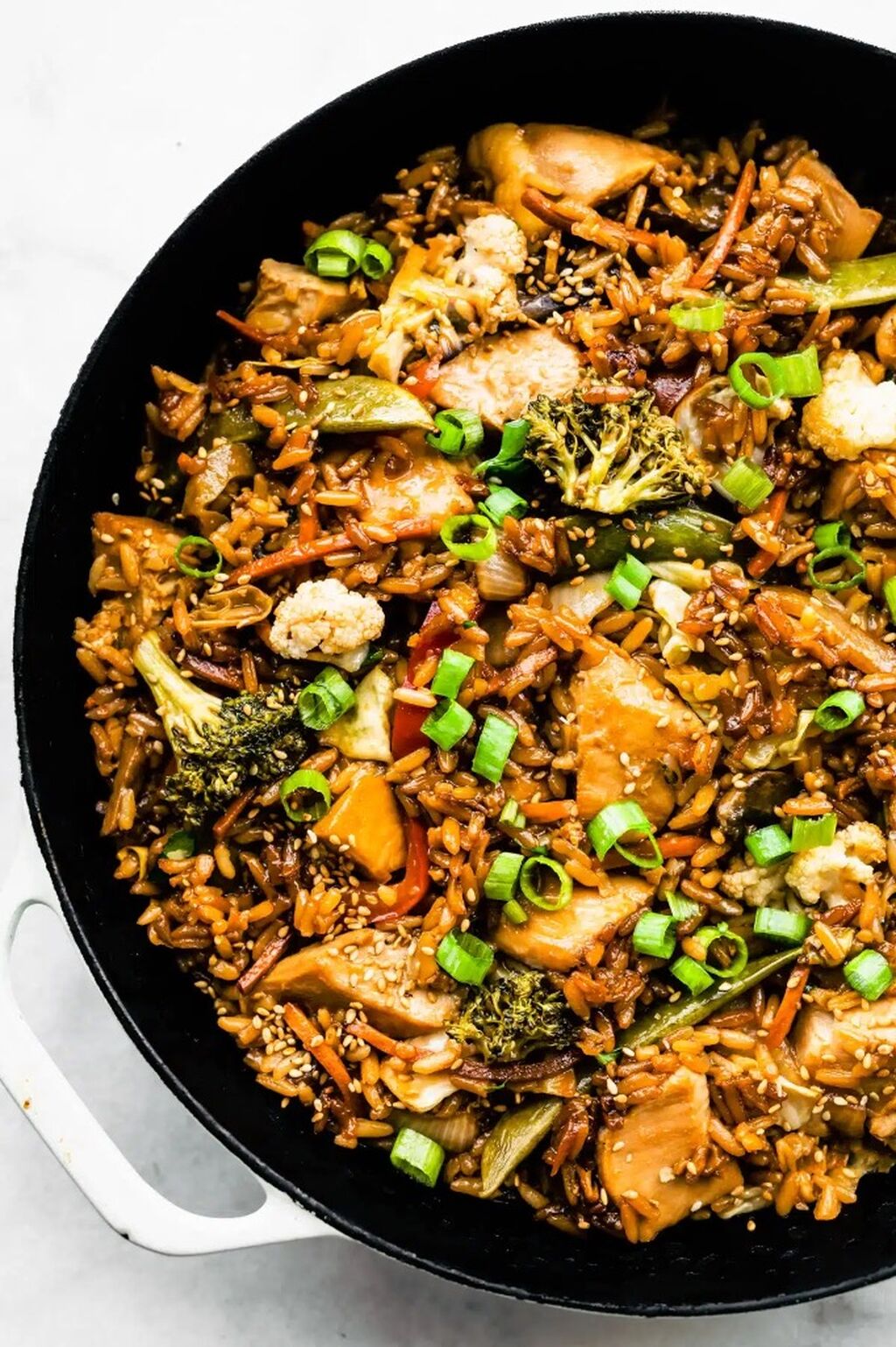 Teriyaki chicken casserole