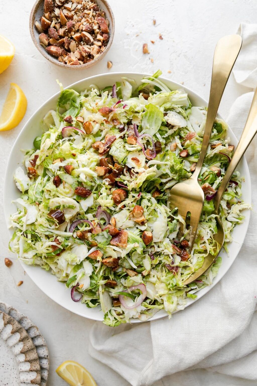 Smoky Brussels Sprouts Slaw (Saturday Reel)