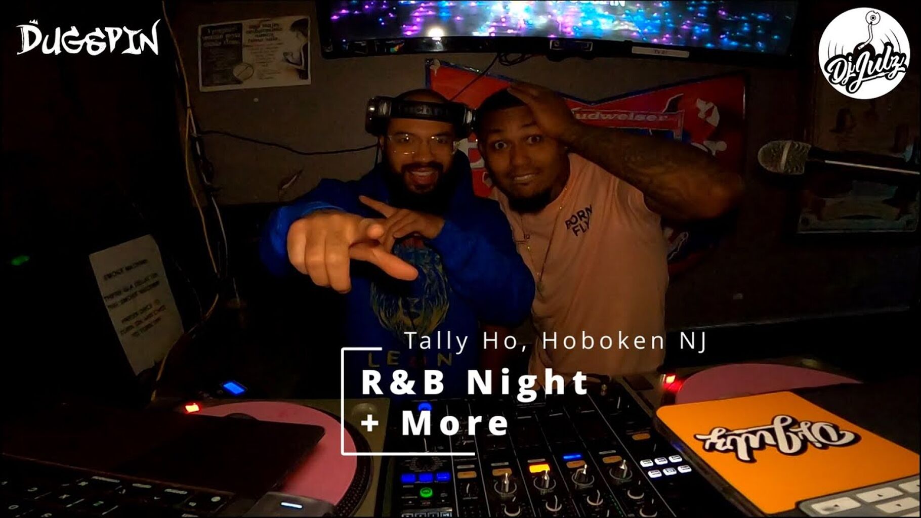 RNB Night + More Live Dj Mix | Tally Ho - Hoboken, NJ | Dj Dugspin x Dj Julz (Video)
