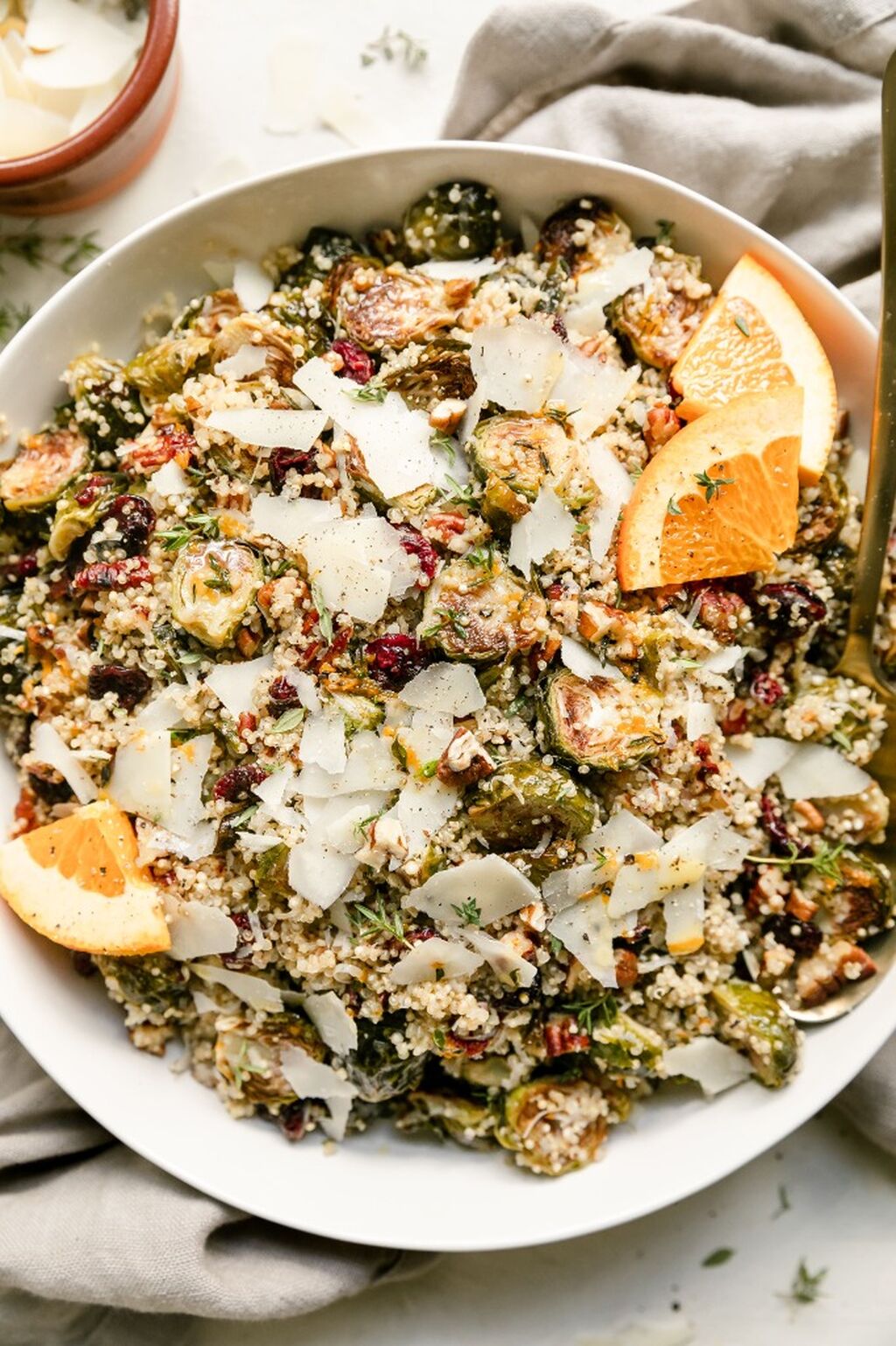 Roasted Brussels Sprouts Salad (Wed Reel)