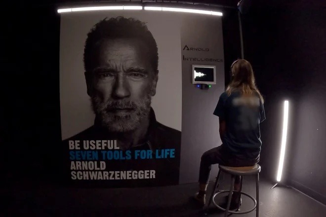 THIS ARNOLD SCHWARZENEGGER AI MACHINE TURNED OUT TO BE A LOT MORE LIFELIKE THAN ITS USERS EXPECTED