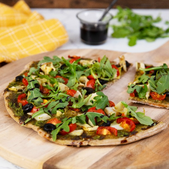 Sweet & Savory Mediterranean Pizza