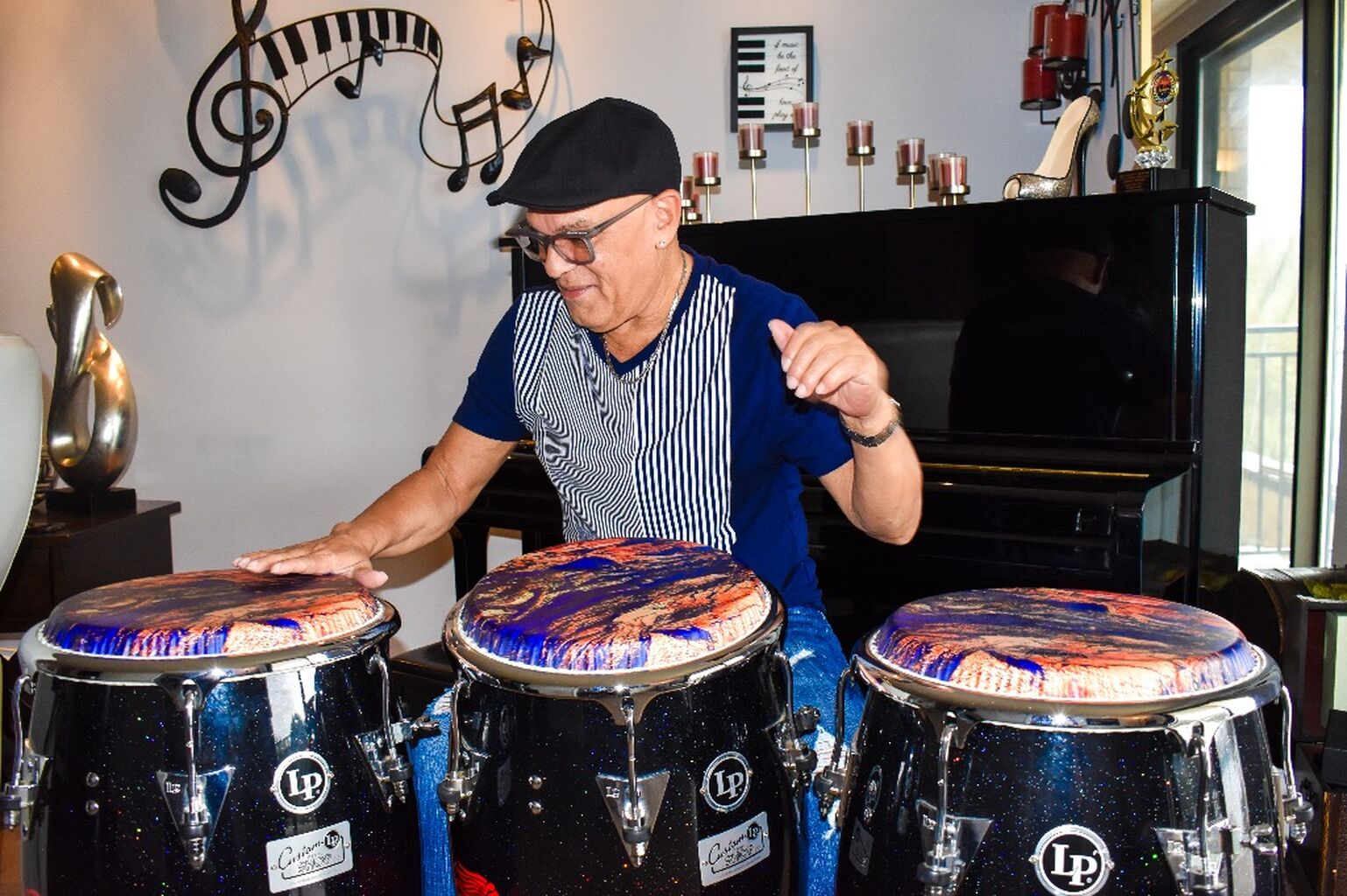 SPANISH: Los Ritmos del Maestro Percusionista Puertorrique&ntilde;o Peque&ntilde;o Johnny Rivero