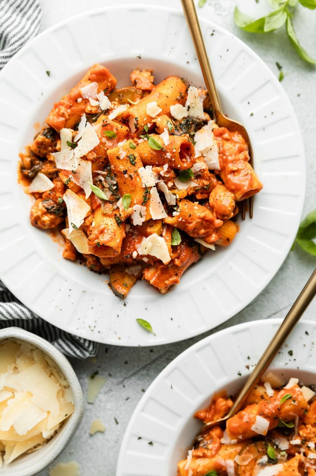 Creamy Stovetop Rigatoni