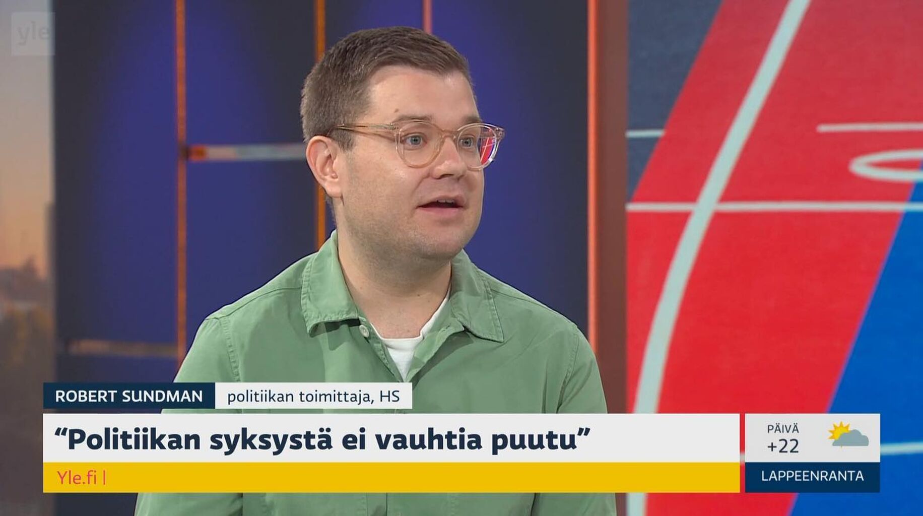 Ylen aamu: Puolueet asemoituvat politiikan syksy&auml; varten