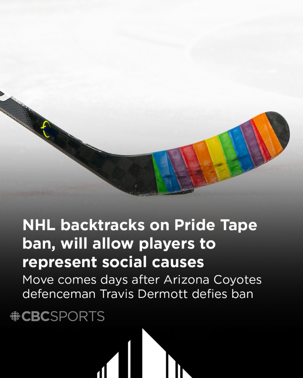 NHL backtracks on Pride Tape ban, will allow players to represent social causes