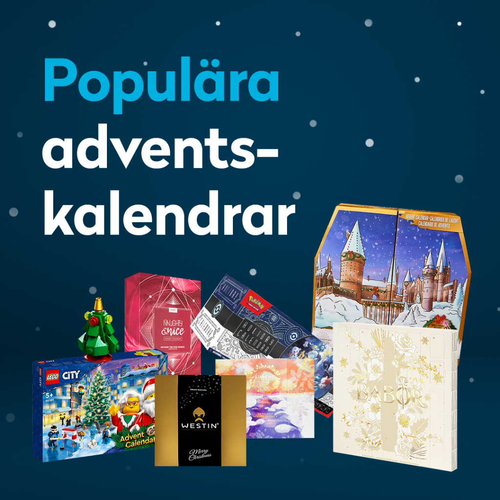 Popul&auml;ra adventskalendrar