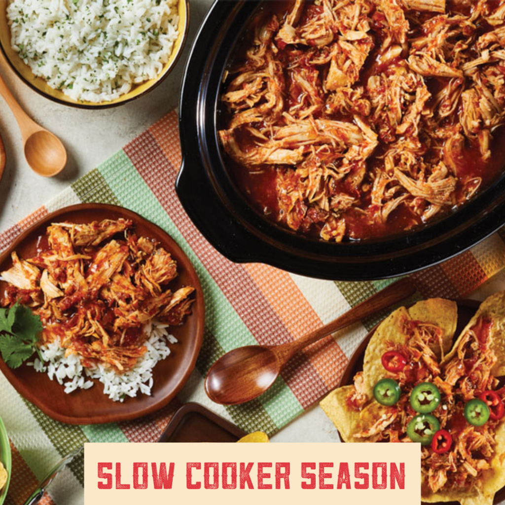 Slow Cooker Salsa Chicken