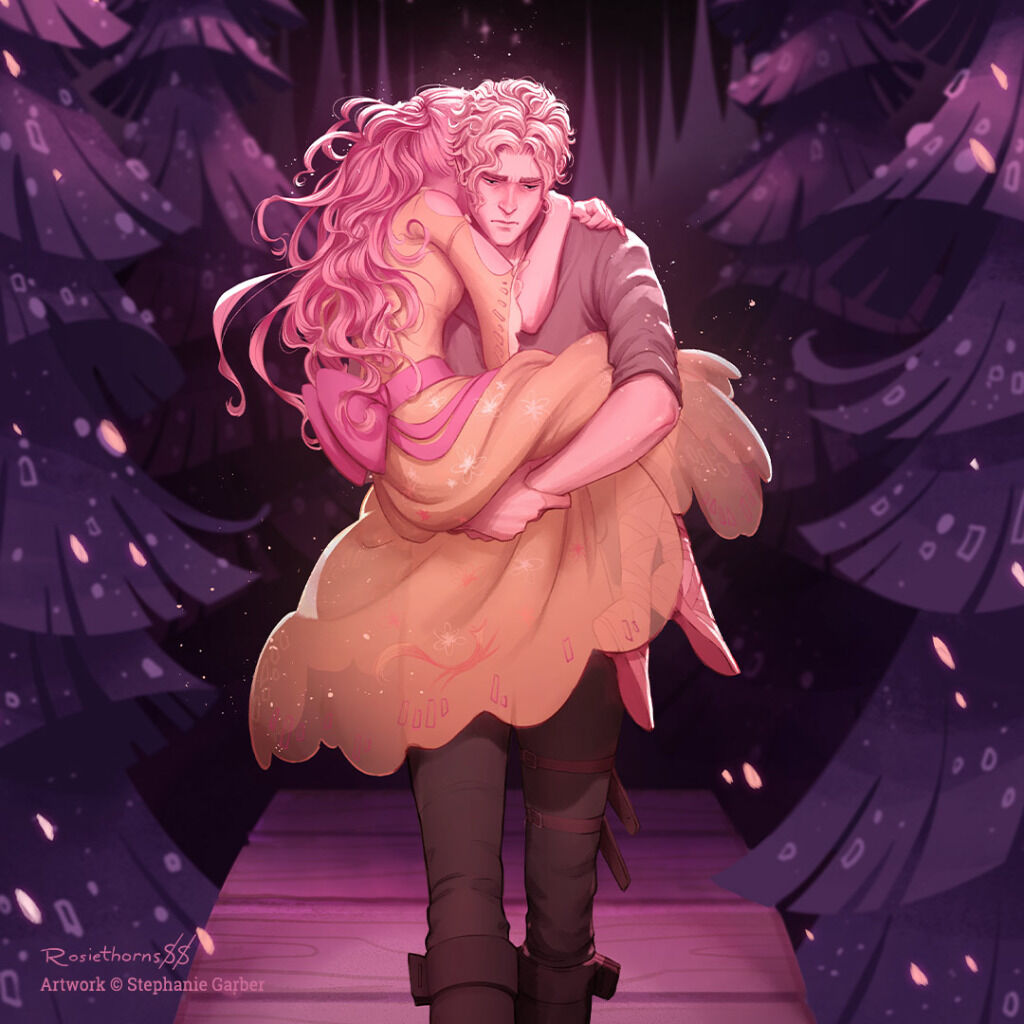 Black Shimmer - Officially Licensed The Ballad of Never After Print (P