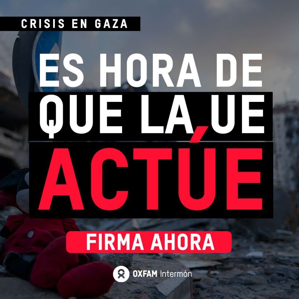 Firma Alto al fuego por Gaza