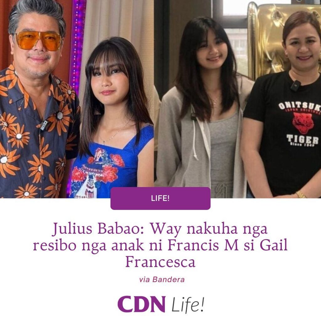 Julius Babao: Way nakuha nga resibo nga anak ni Francis M si Gail Francesca