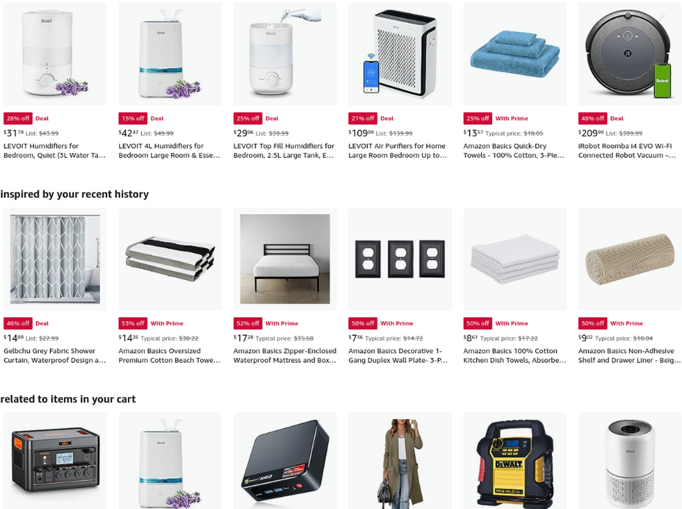 Amazon households appliances