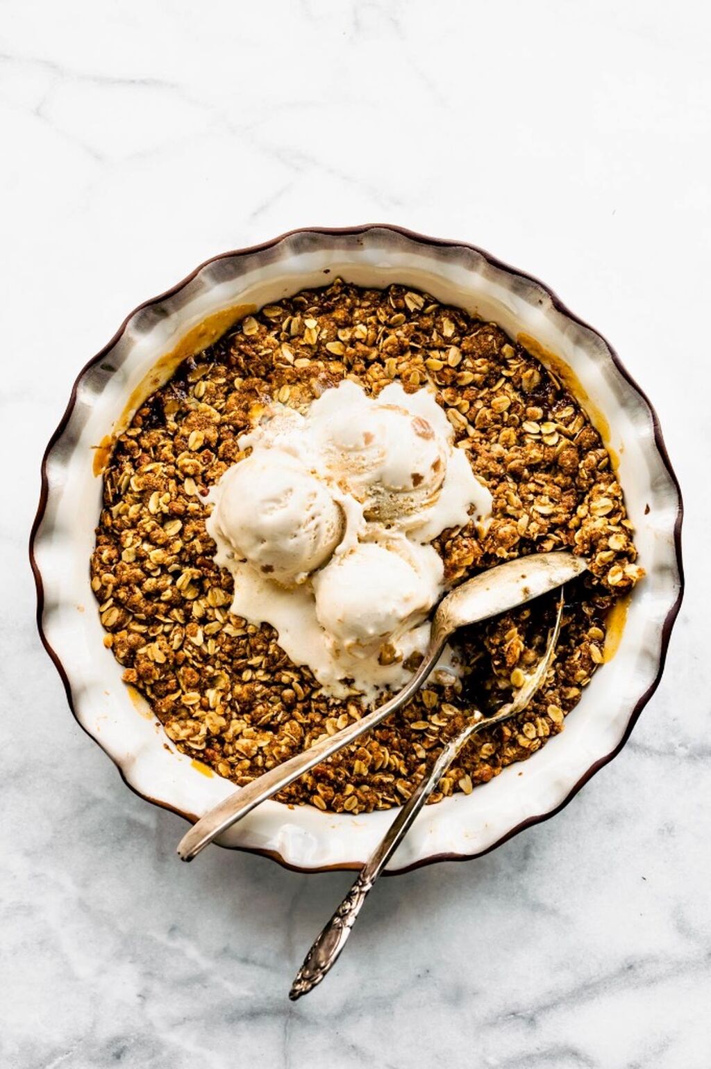 The best gf apple crisp