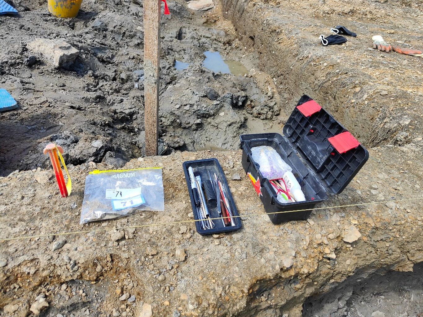 Drone flying and Excavating Mammoths in the Cotswolds! full story here. 