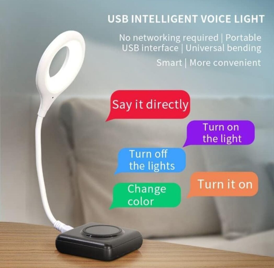 VOICE CONTROL USB LAMP 