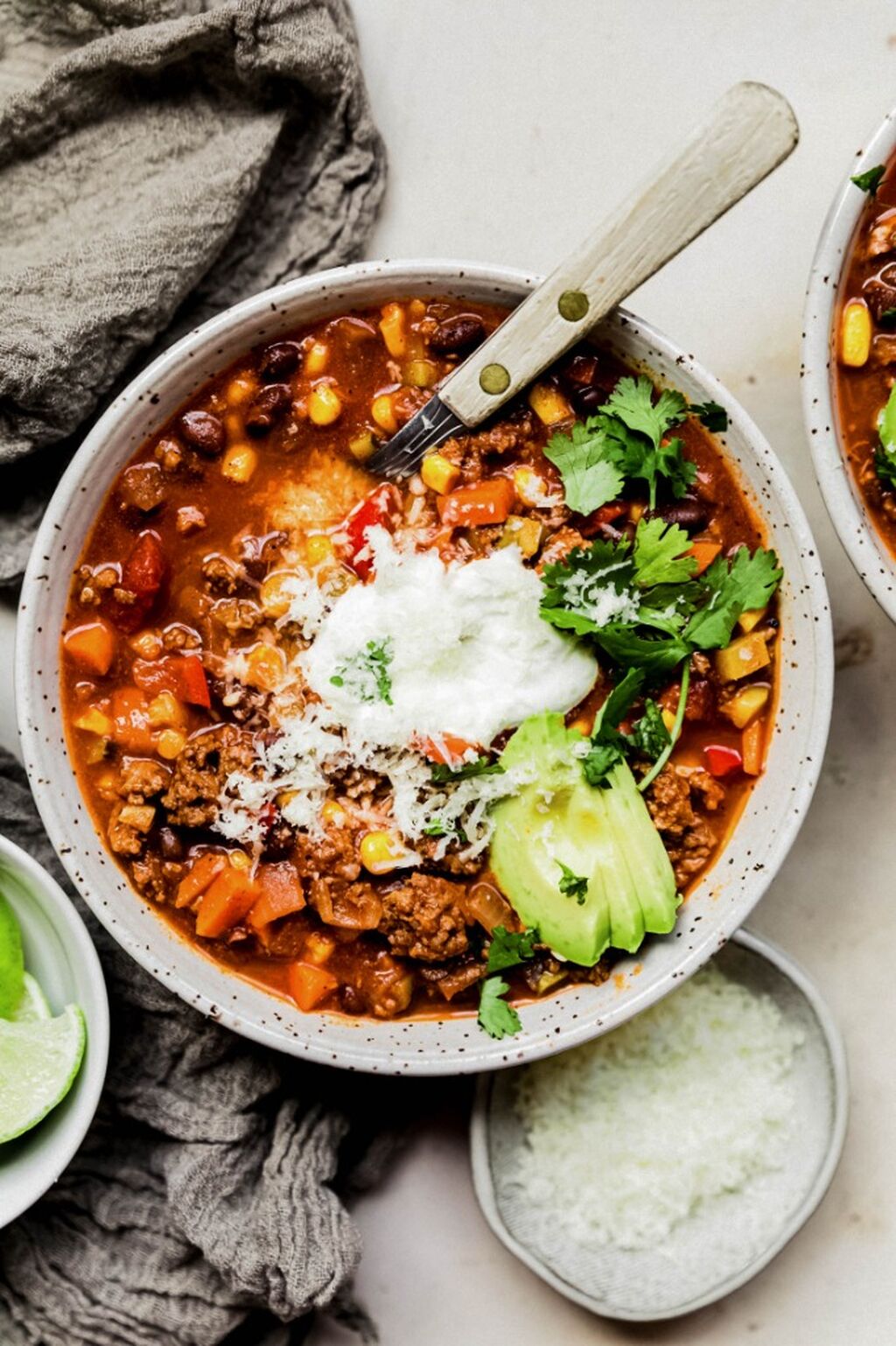 Veggie Loaded Turkey Chili (Mon Reel)