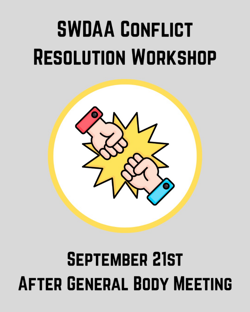 Conflict Resolution Workshop