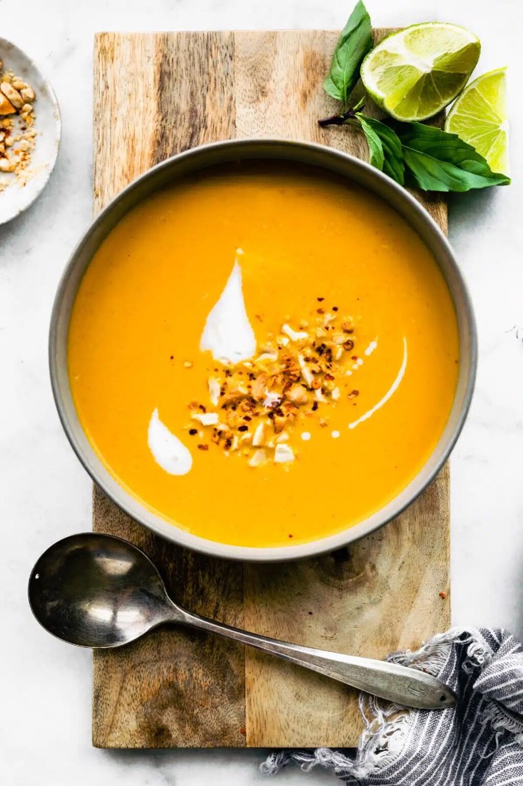 Thai curries carrot ginger soup 