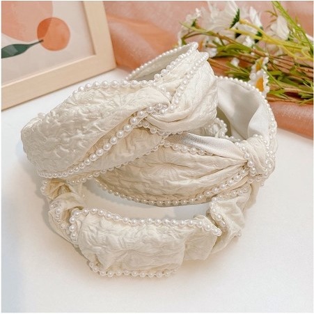 Korean Style White Headband Fashion 