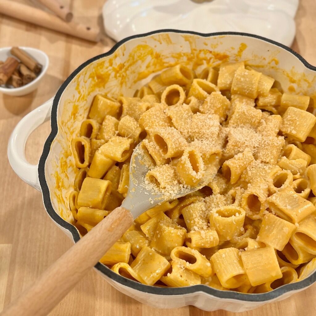 Pumpkin Alfredo Pasta