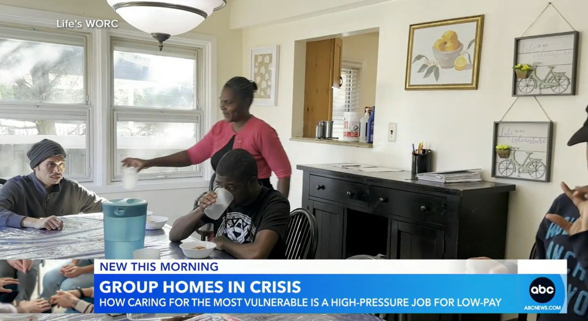 Good Morning America: Growing Concern about Group Homes