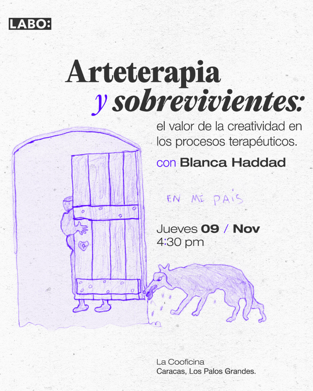 Arteterapia y sobrevivientes con Blanca Haddad 