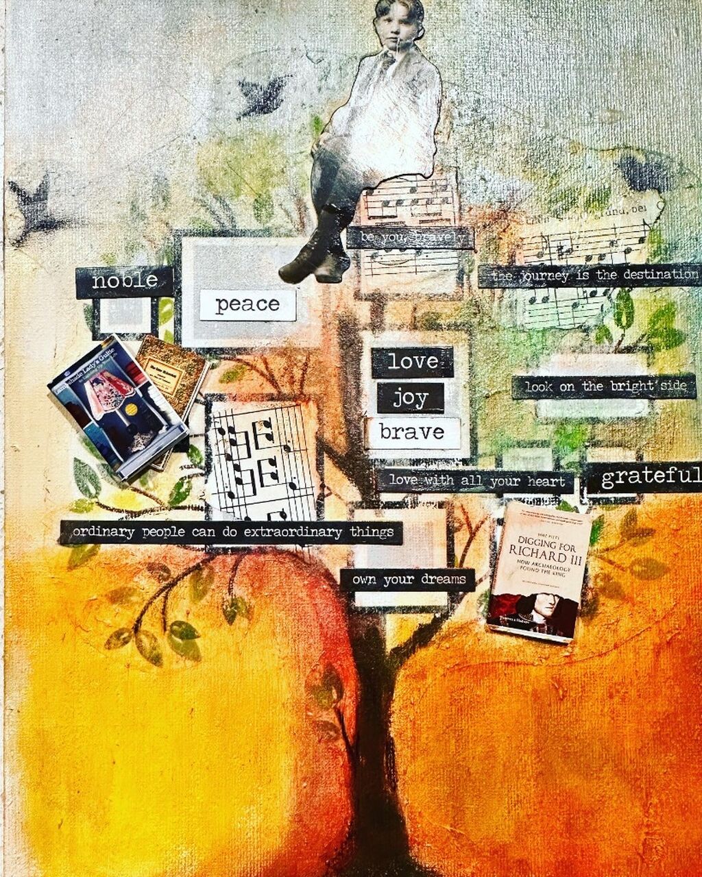 Madrid: Book a Gratitude & Mixed Media Workshop for your Group