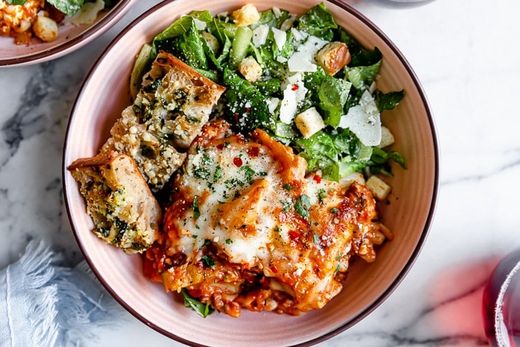 Easy Skillet Lasagna