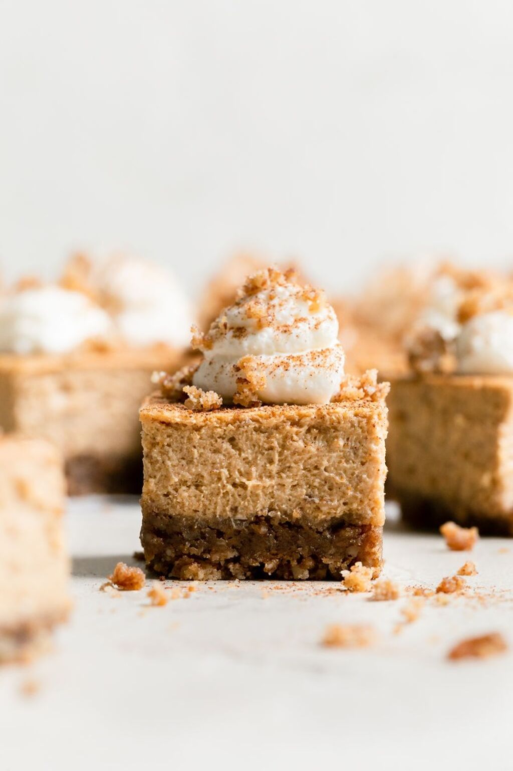 Mini Pumpkin Cheesecake Bars (Tues Reel)