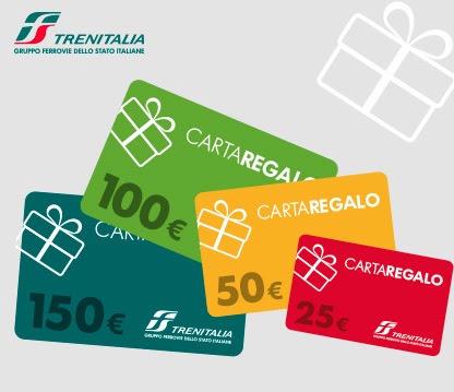 Richiedi la gift card di &euro;150 per viaggiare su trenitalia