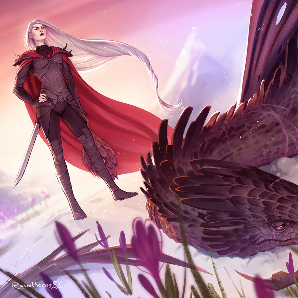 Witch Hazel - Heir of Fire / Throne of Glass Officially Licensed Print