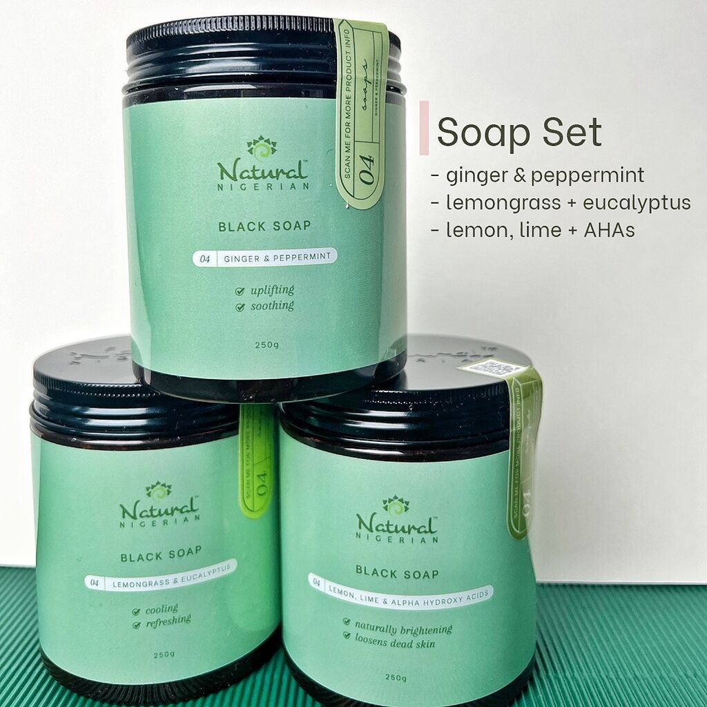 Soap Set - Natural Nigerian