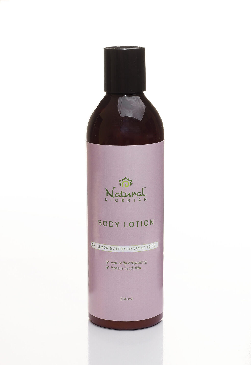 Natural Nigerian Lemon and Alpha Hydroxy Acid Body Lotion - Natural Nigerian